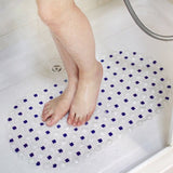 1PCs Plastic Suction Cup Bathroom Shower Mat Non-slip Bathroom Mat Baby Safety Shower Bath Mat Colorful Point Bead Massage Pad